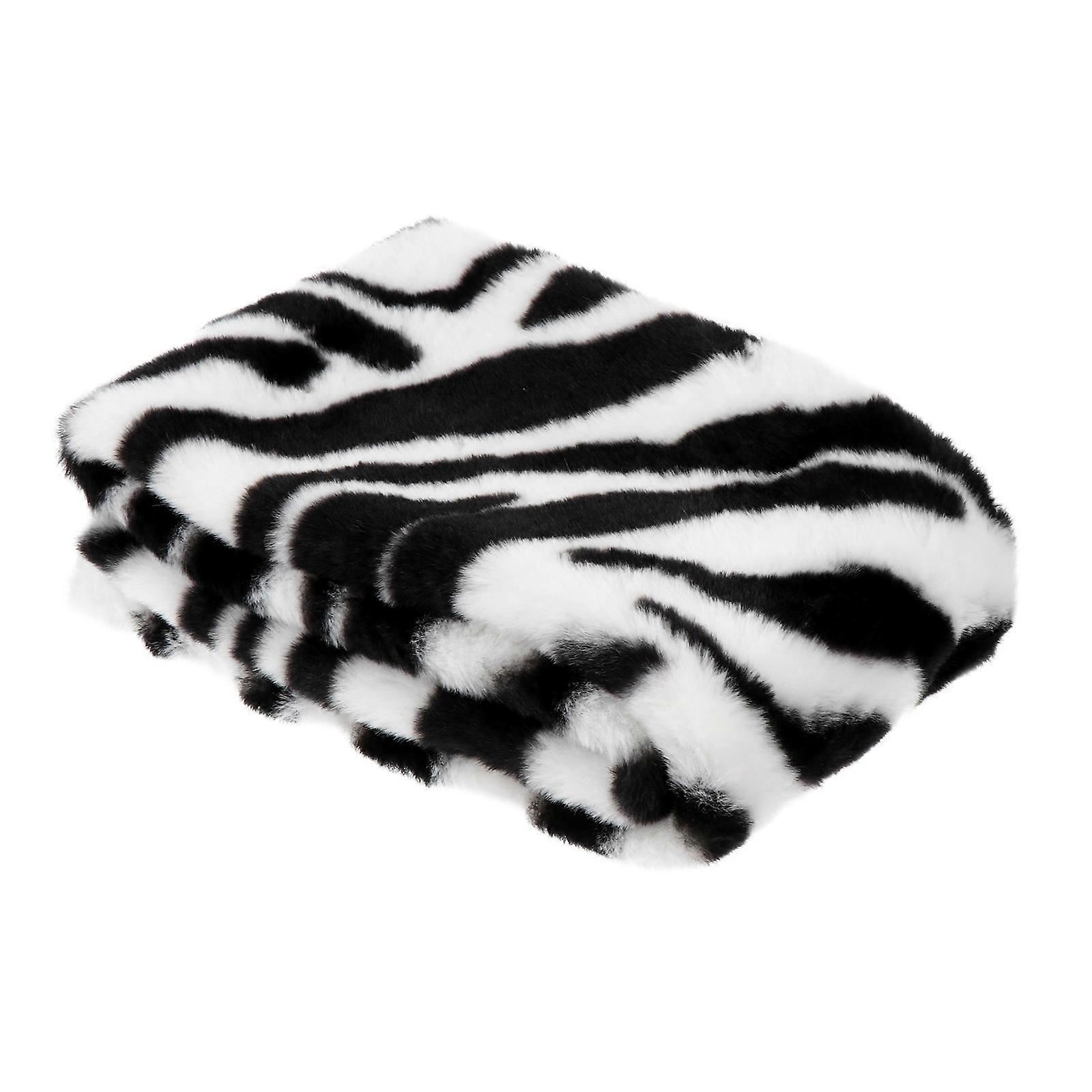 Cross Scarf Zebra-Stripe Warm Neck Warmer for Wearing 1Pcs Autumn