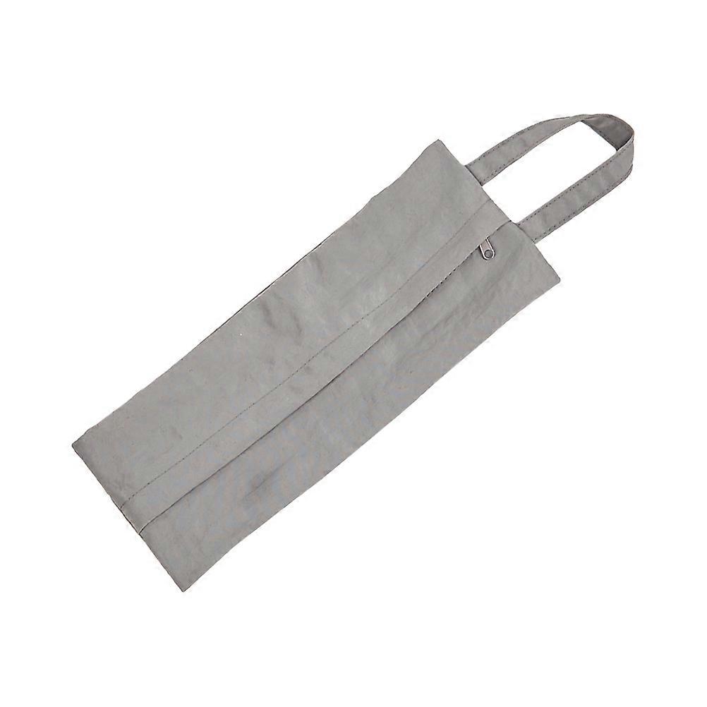 Multi-Function Travel Bag Convenient Makeup Bag for Storage Use 2Pcs Silver Cloth