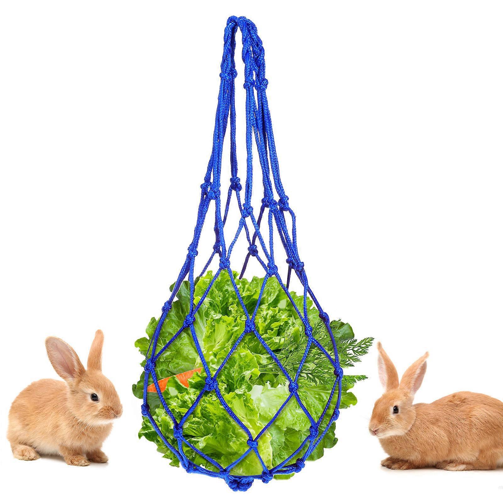 Practical Poultry Feeding Mesh Bag for Livestock Food Use 4Pcs Nylon