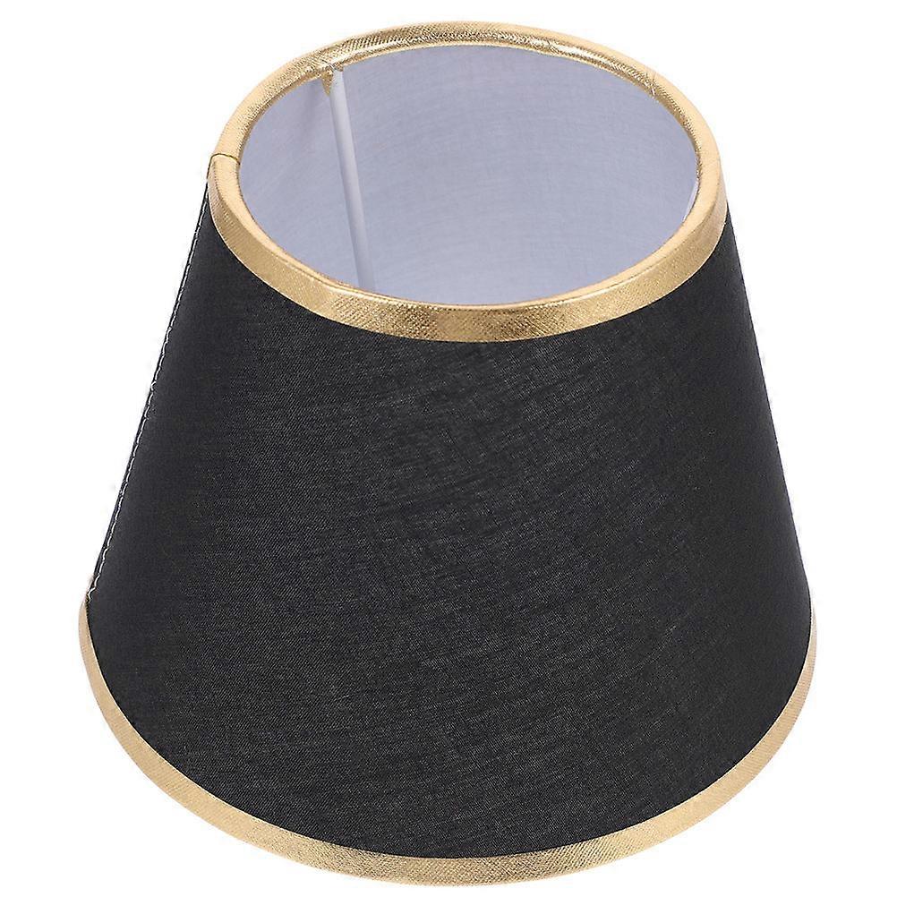 Table Lamp Shade 3Pcs Black Easy Install for Lamp Use