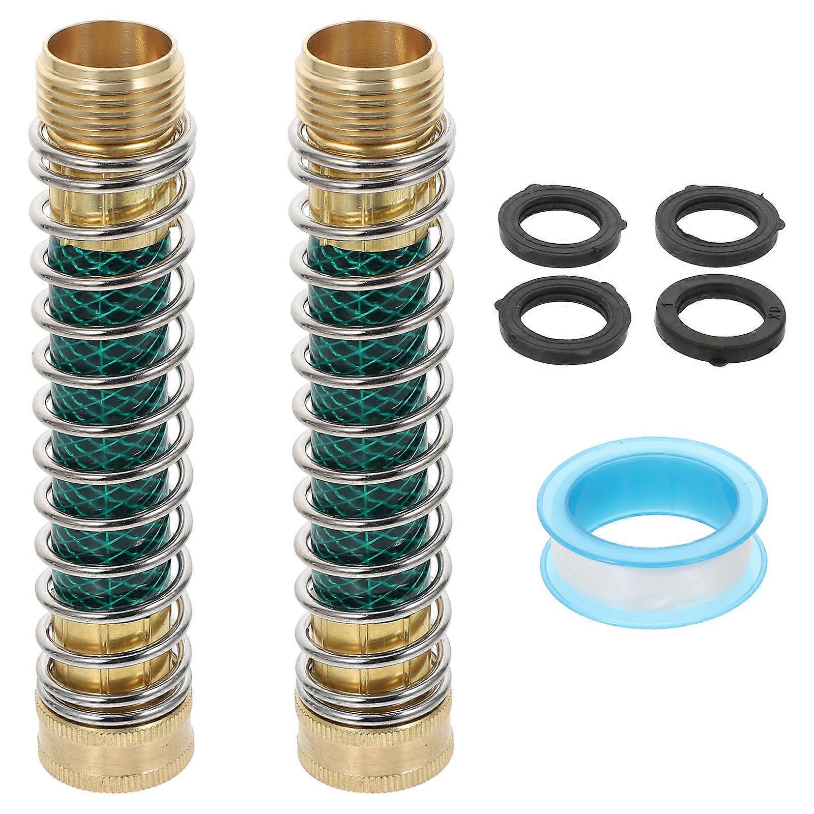 Water Hose Fitting Connector Designed For Garden Use Handy And Durable Spring Shape Suitable For Lawn Sprinkler 1 Set