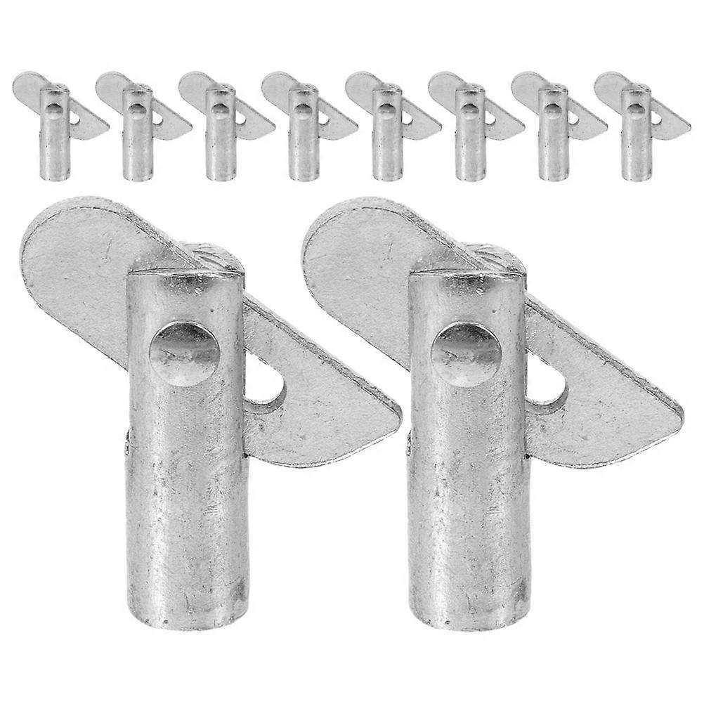 Scaffolding Coupling Pin Steel Shelf Bracket Fixing Pegs 30Pcs Set