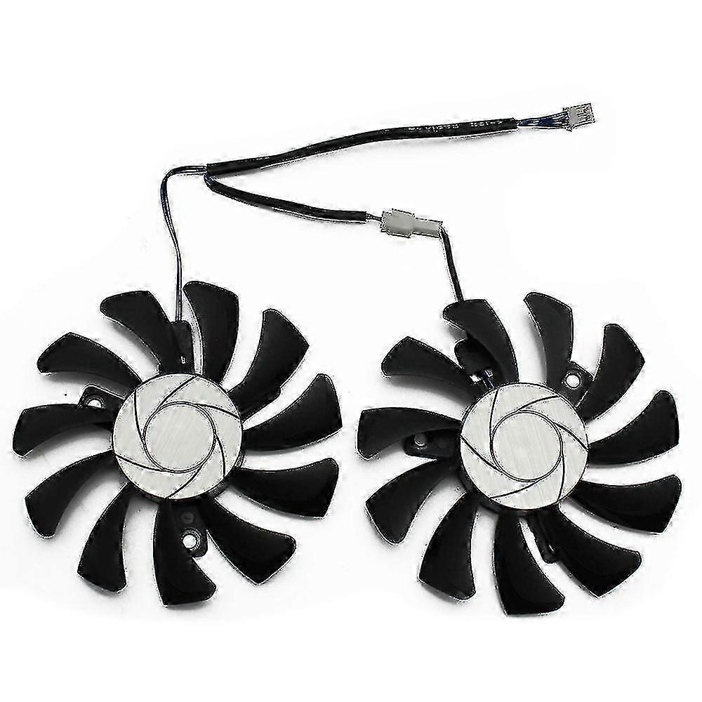 75mm 2pin Gtx1050ti Gpu Cooler Dual Fan For Geforce Gtx 1050ti Gtx-1050-ti-4gt-oc Graphic Card Cool 2025
