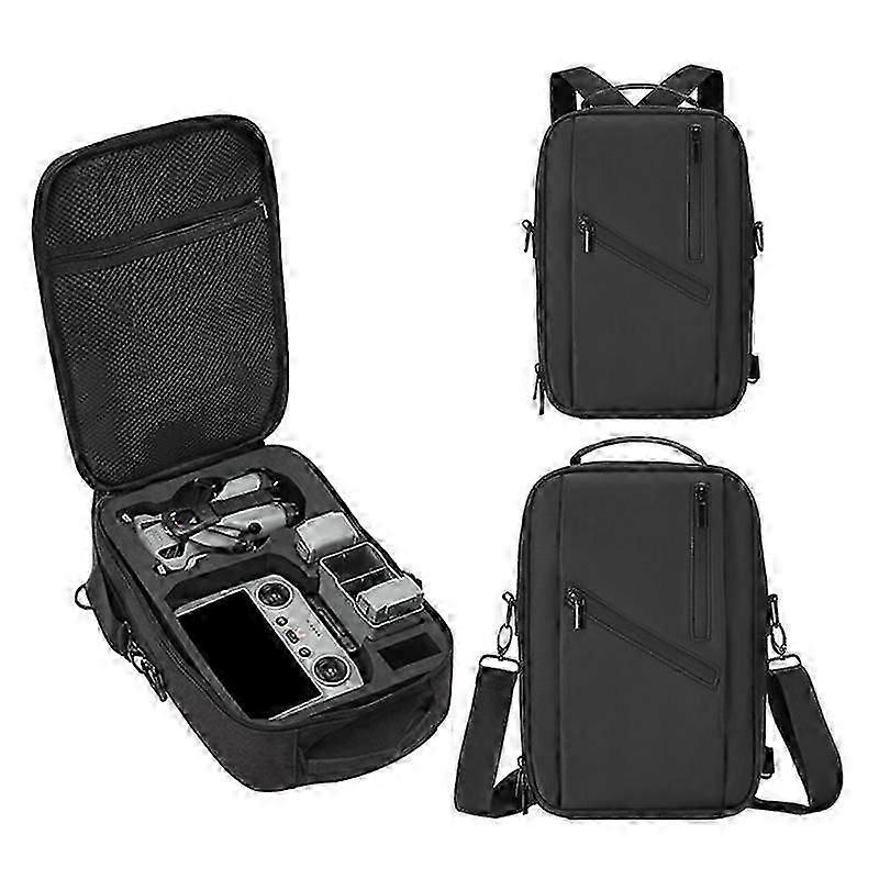 For DJI Mini 5 Pro Drone Carrying Case Backpack PU+EVA Material Portable Shoulder Bag