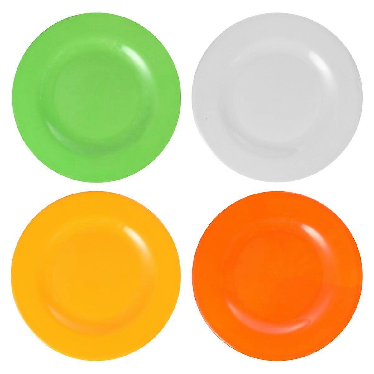 8 pcs Melamine Plates Melamine Dining Plate Melamine Tableware