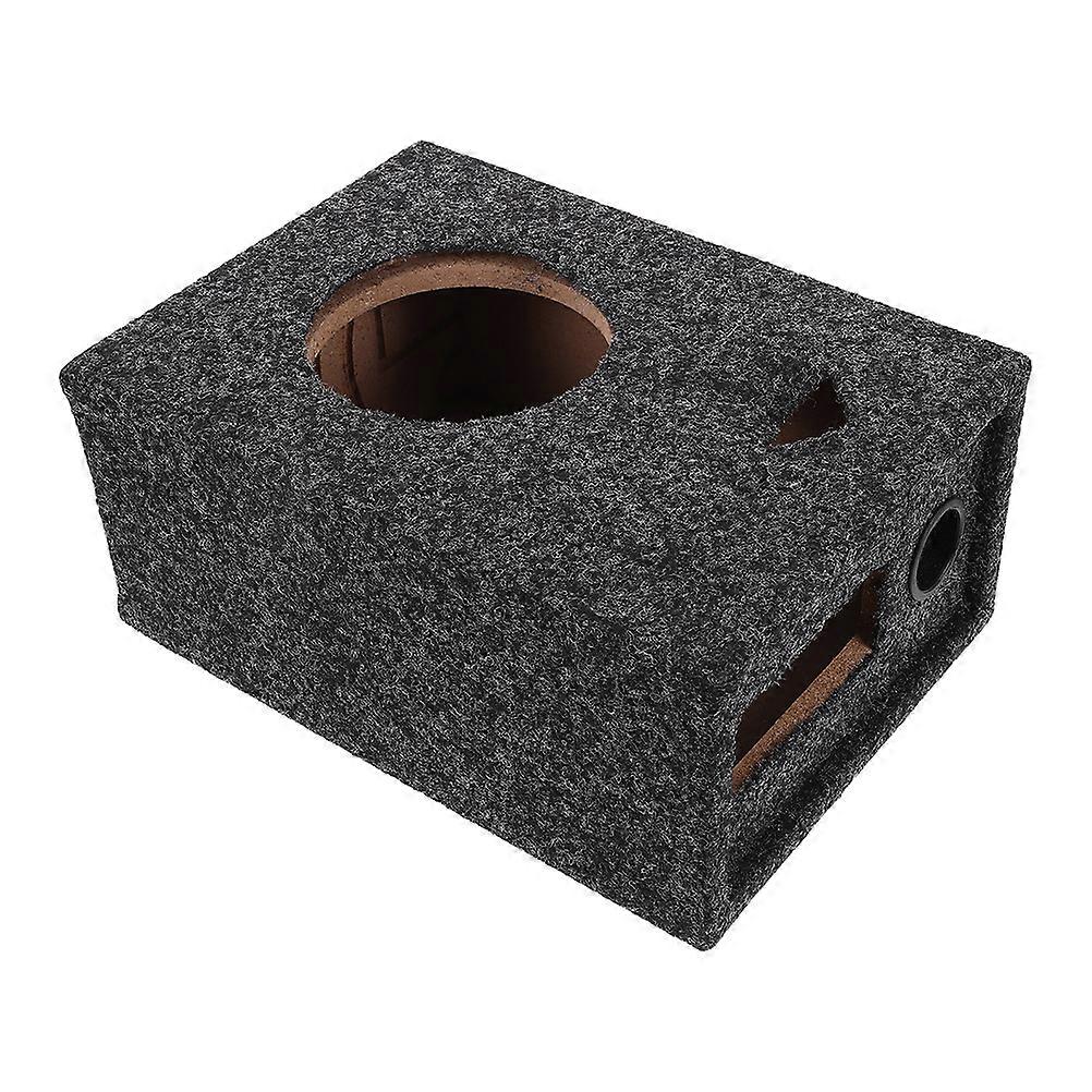 Speaker Enclosure Car Audio Upgrade Distortion Free Sound Reduced Resonance 65 Inch Universal Felt Cloth Wood Rectangular Shape 1Set