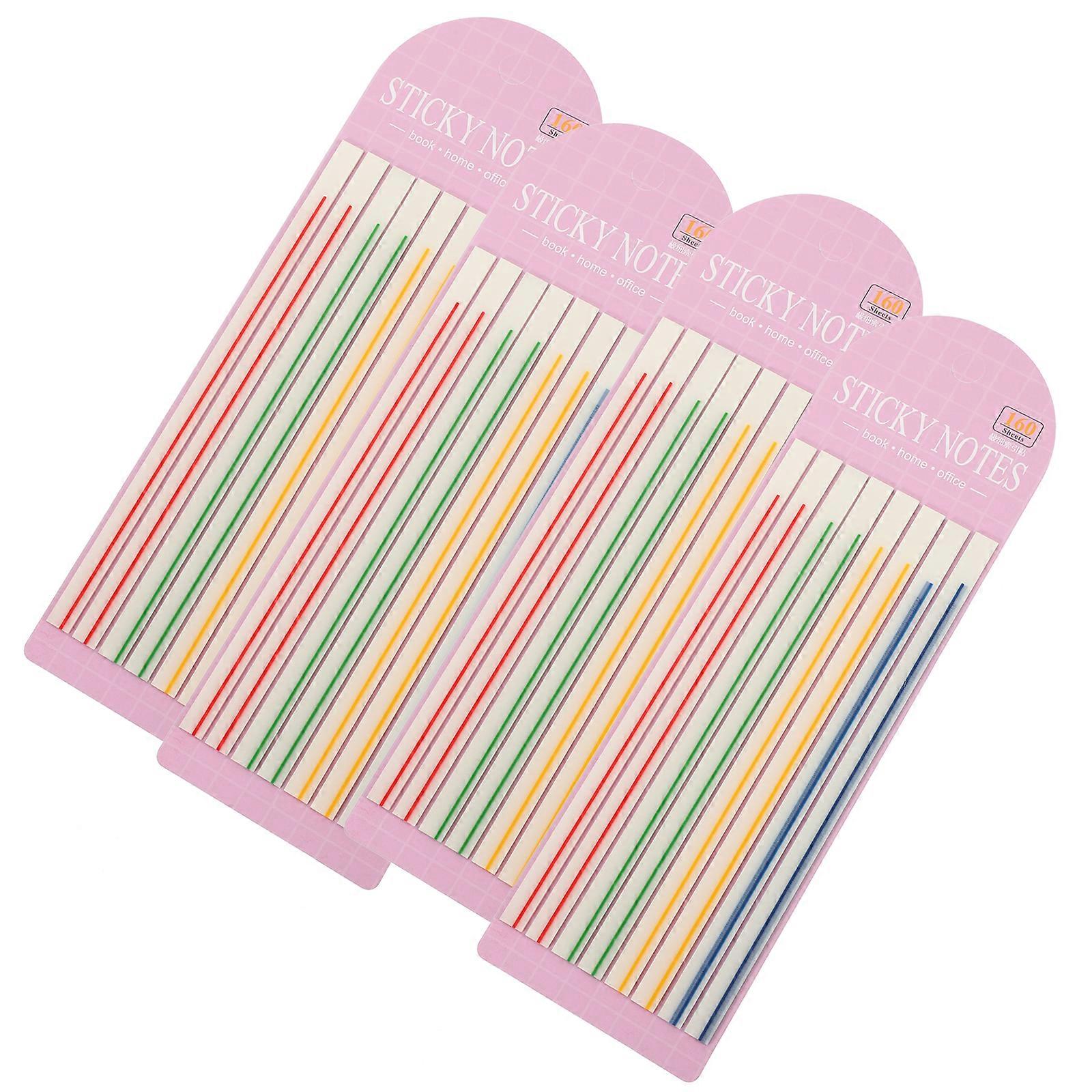 Colored Highlighter Tape Book Tabs for Annotating Books 2Pcs Pack