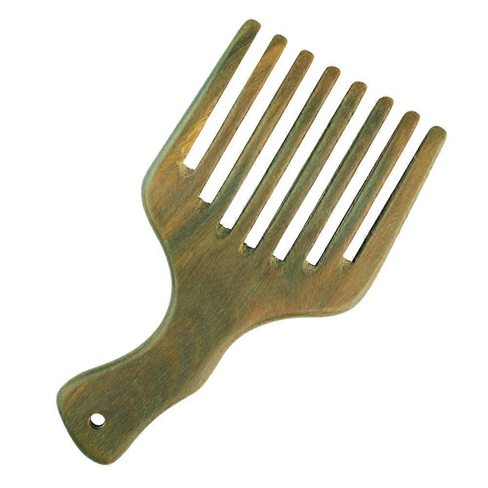 Hair Styling Combs Wooden Oil Combs for Wide-Tooth Use 2Pcs