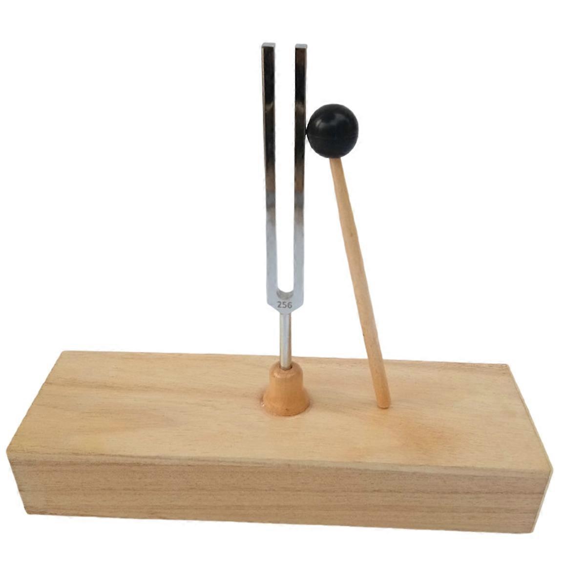 256HZ Tuning Fork with Wooden Resonant Box Acoustic Science Tools
