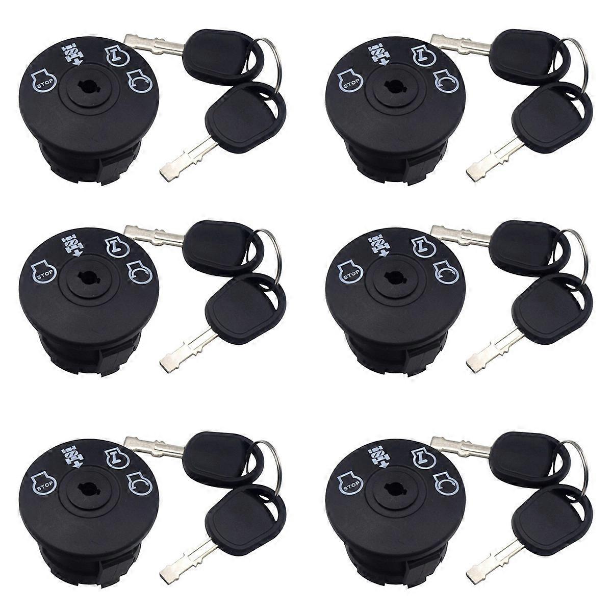 Ignition Switch 4 Position with Key for Riding Lawn Mower Tractor