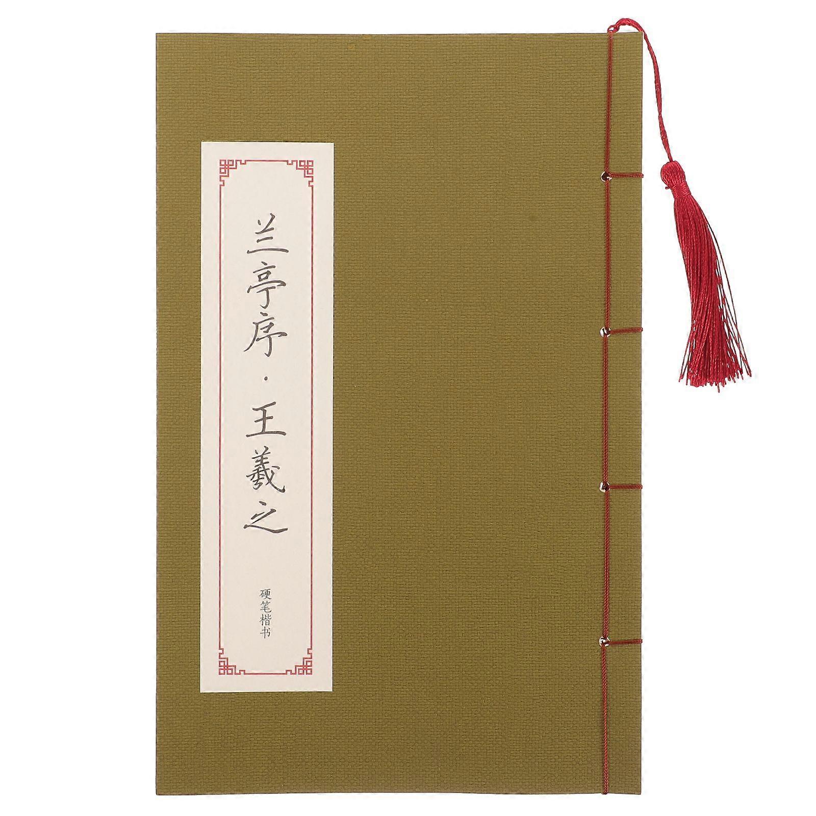 Chinese Calligraphy Copybook Hand Writing Practice Book Pen Handwriting Exercise Copybook