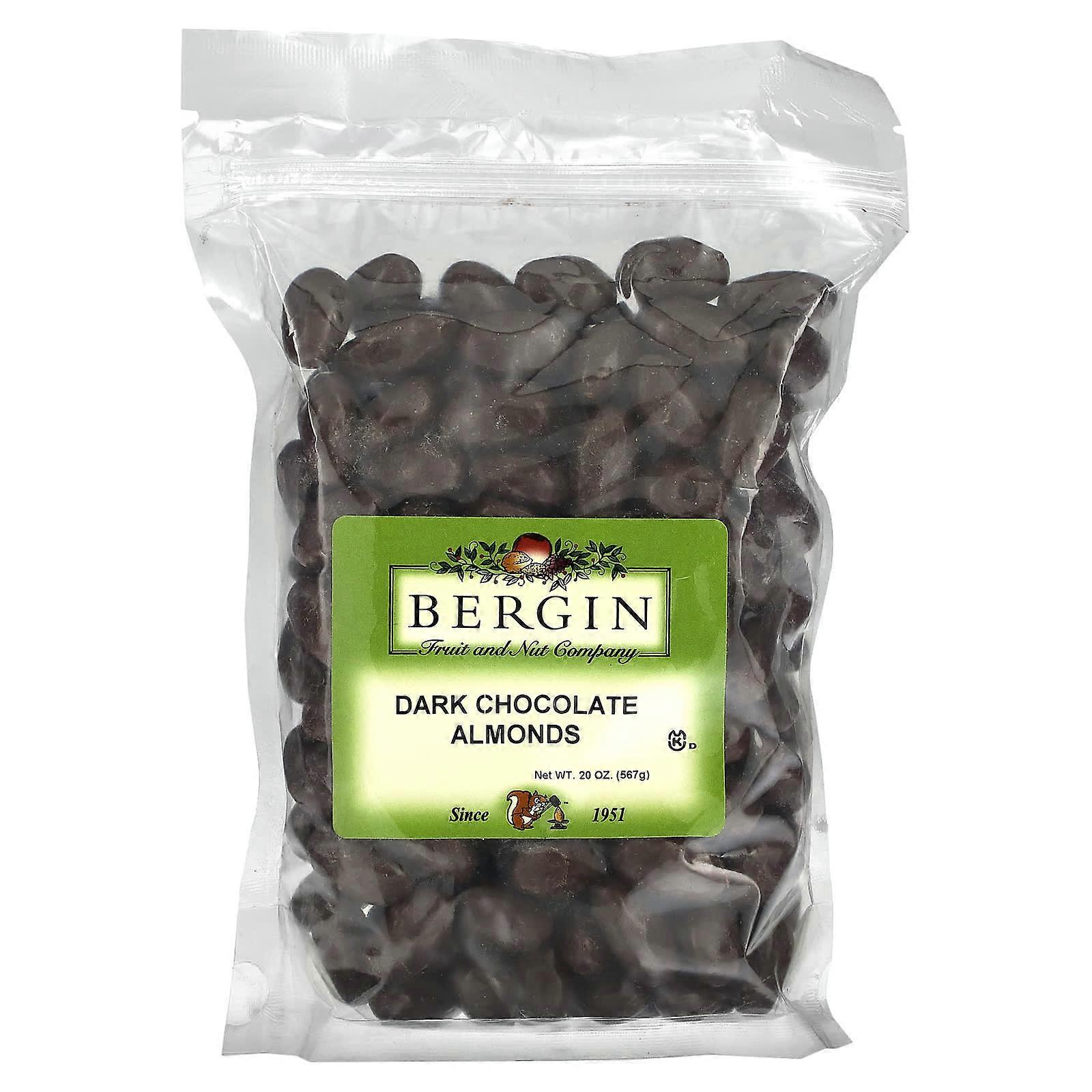 Dark Chocolate Almonds , 20 oz (567 g)