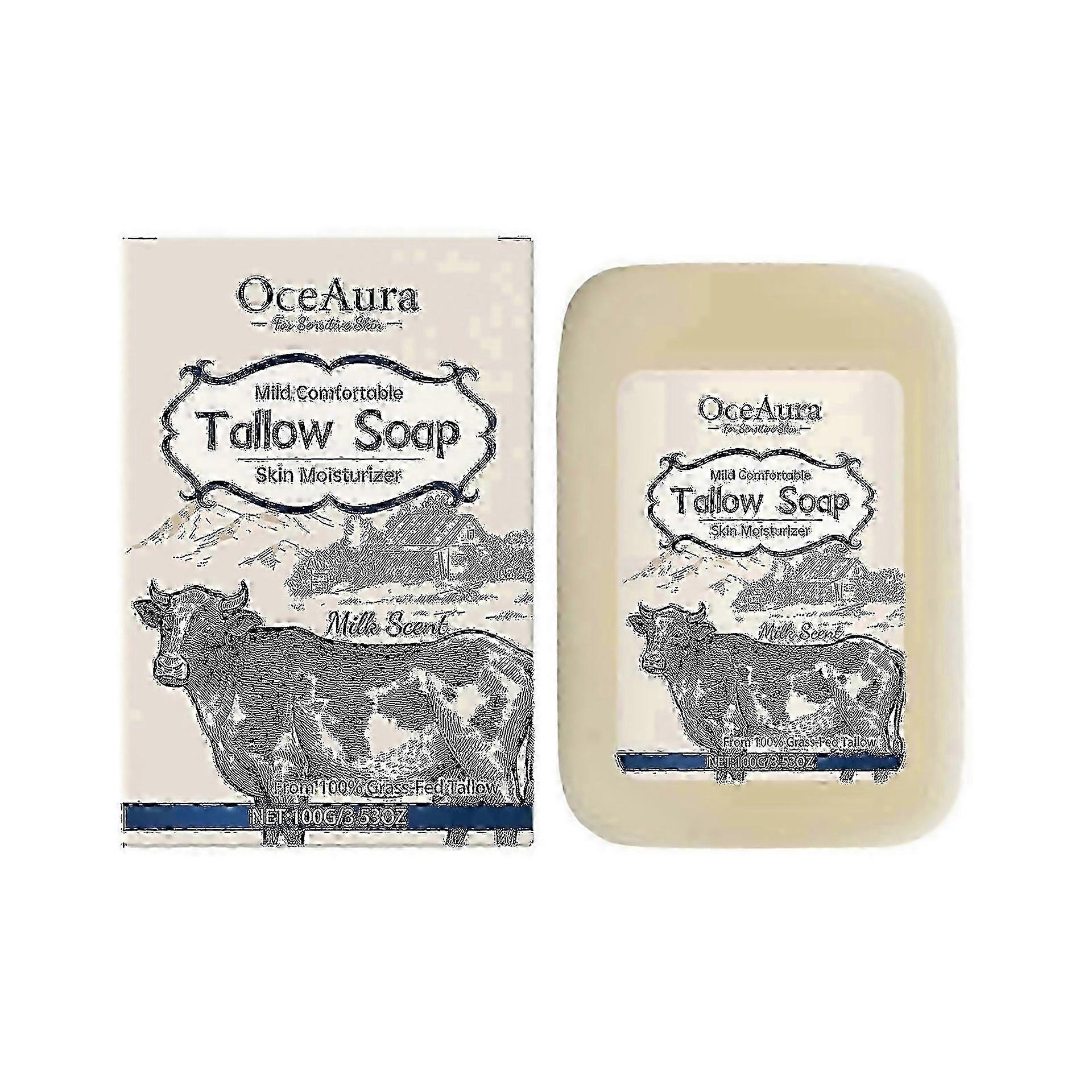 For Tallow Soap Gently Cleanses And Moisturizes All Over The