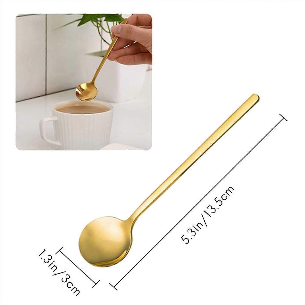 Acciaio Inox 10 Pz Cucchiaini Da Caffè Cucchiaini Per Caffè Zucchero