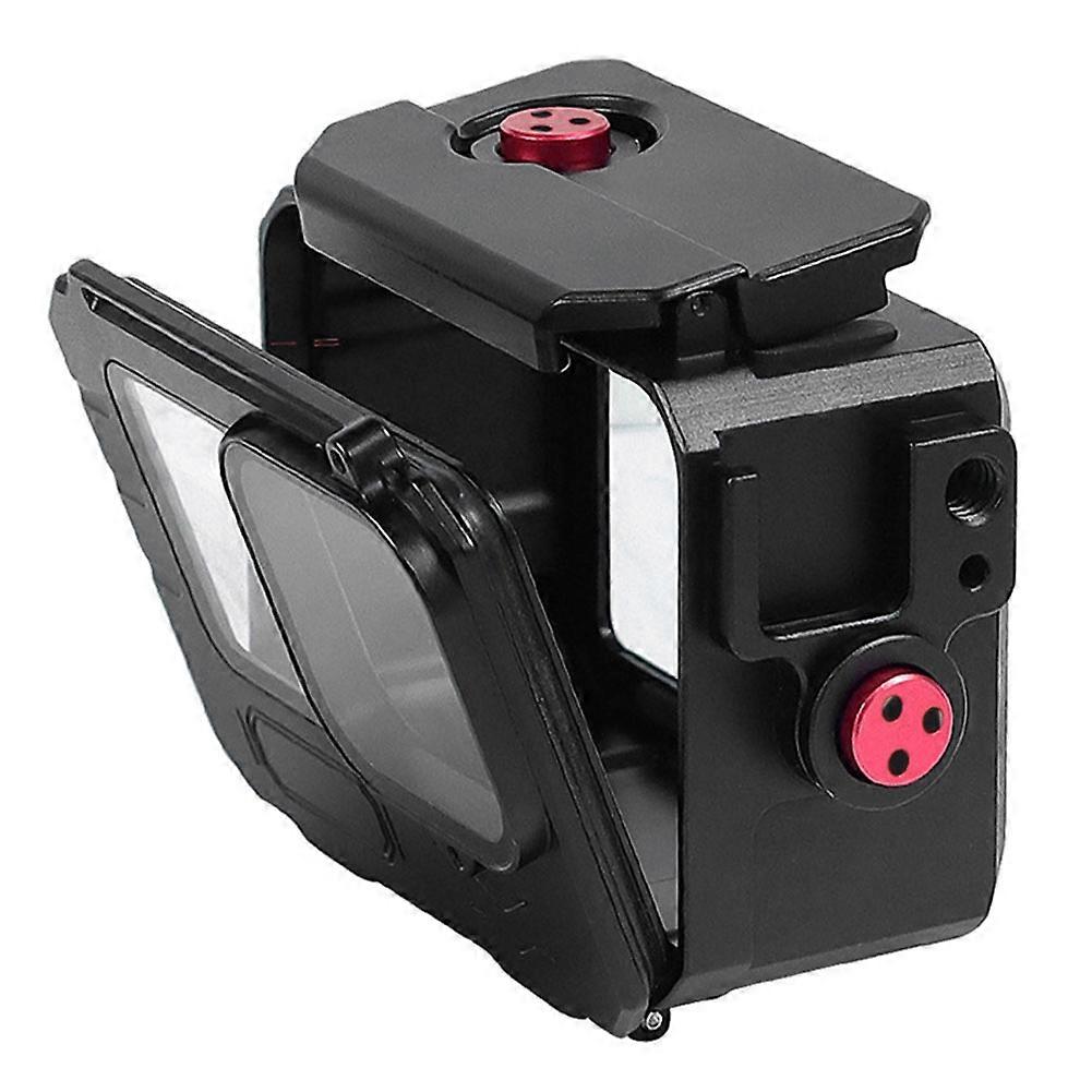 80M Waterproof Case Aluminium Frame Protective Case Underwater Diving Case for Gopro 12/11/10 for Gopro 13 Action Camera