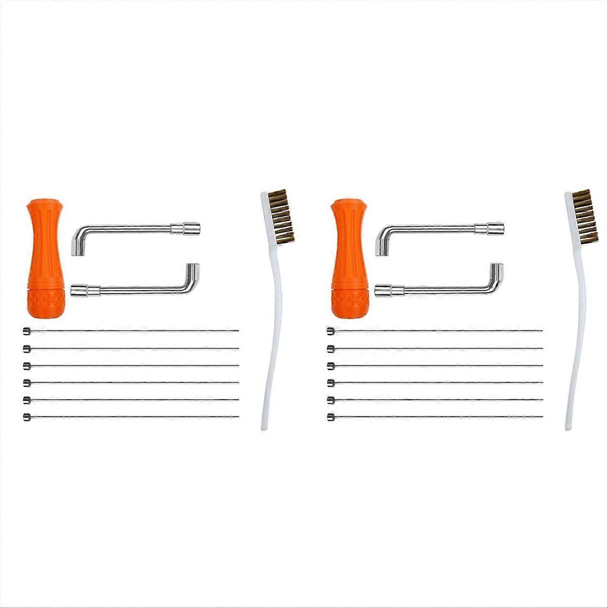 2 Sets von 3D Drucker Düse Reinigung Kit für M6 M7 E3D MK8,