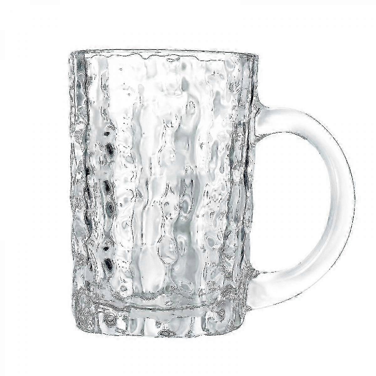 Beer Mugs with Handles - Glass Mugs for Freezing Large Beer Glasses Drinking Glasses in Pubs - Fit for Every Bar & Home Enthusiast