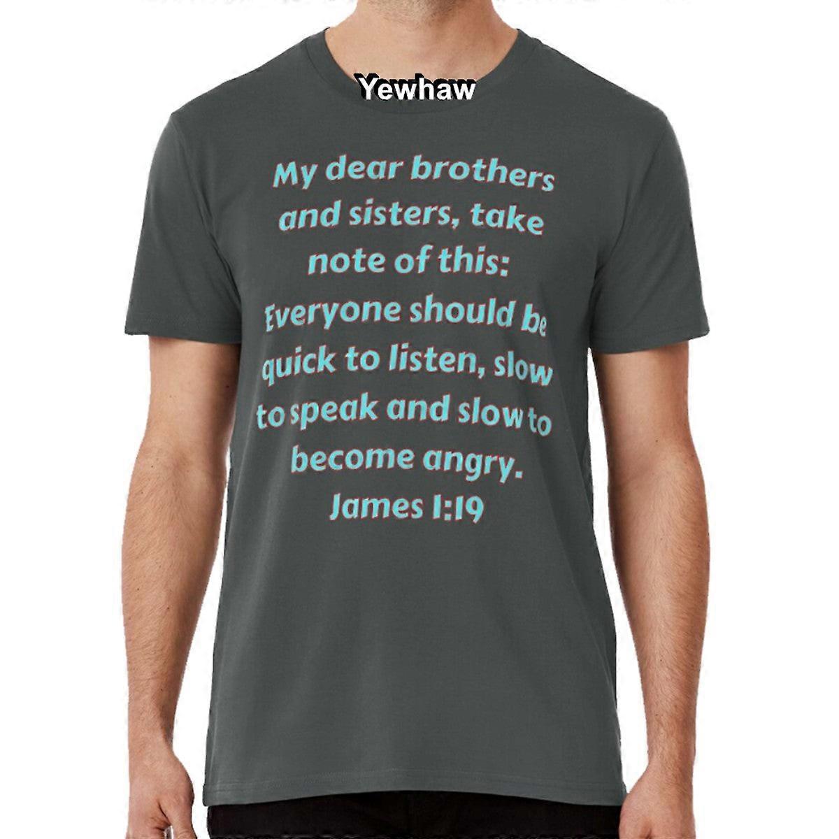 Bibliavers Jakab 1:19 Póló