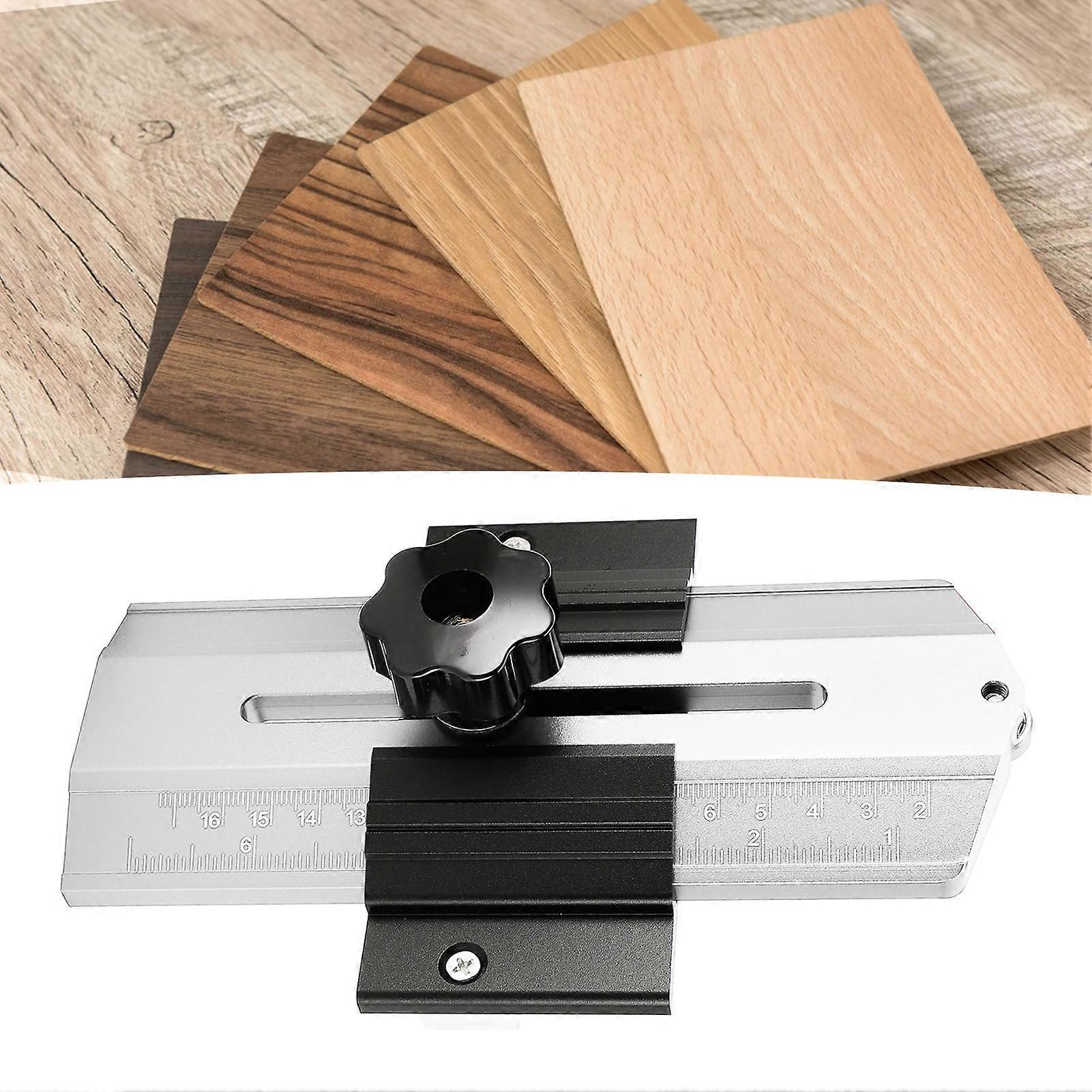 Thin Rip Jig Table Saw Jig Guide Stainless Steel Precise Thin Ripping Guide for Table Saw Band Saw Router Table Silver 