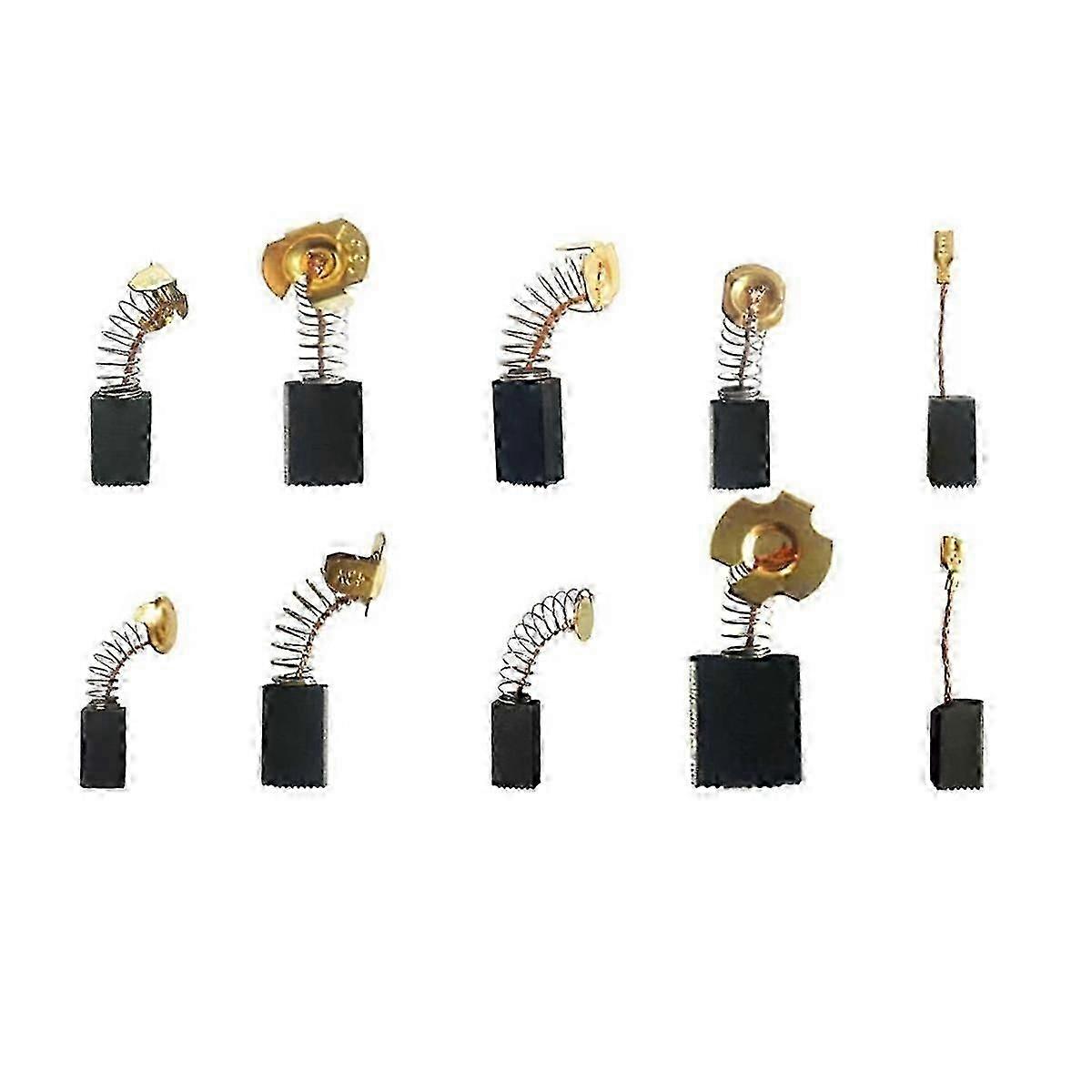 40Pcs Electric Motor Carbon Brushes Set - 10 Different Models for Various Motors