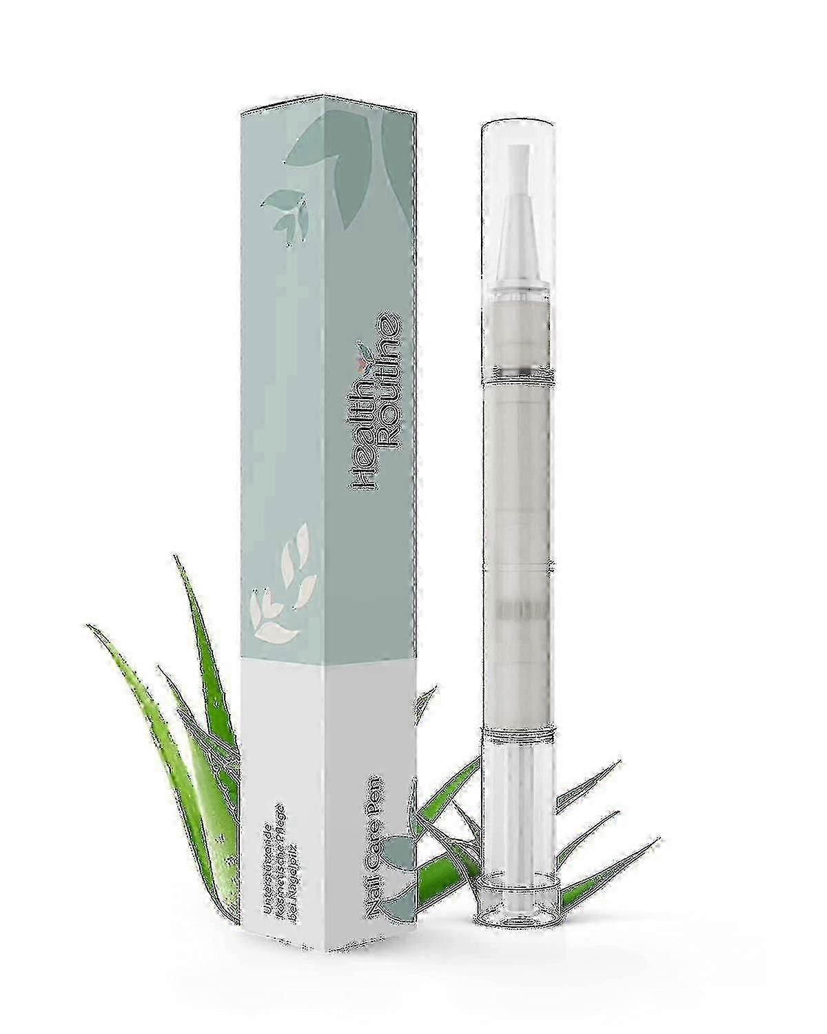 5x Healthroutineネイルケアペン化粧品ネイル真菌治療アロエベラティーツリー Oil_c5_y146を使用した爪のためのクイックインテンシブ