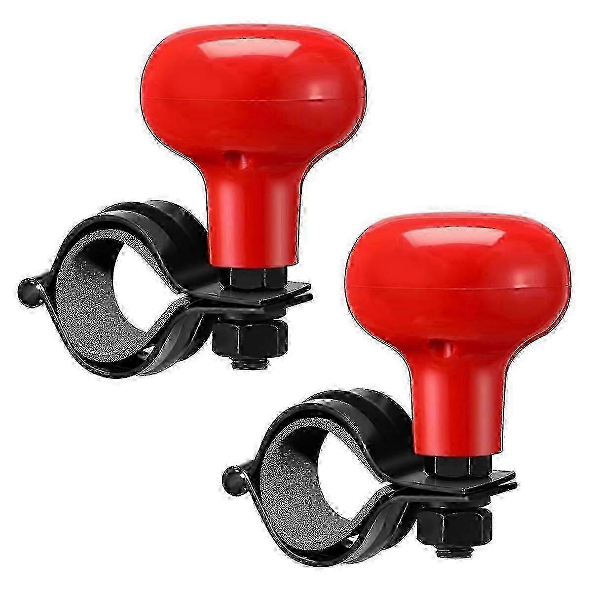 2Pcs Steering Wheel Spinner Knobs with 360-Degree Rotation for Tractors