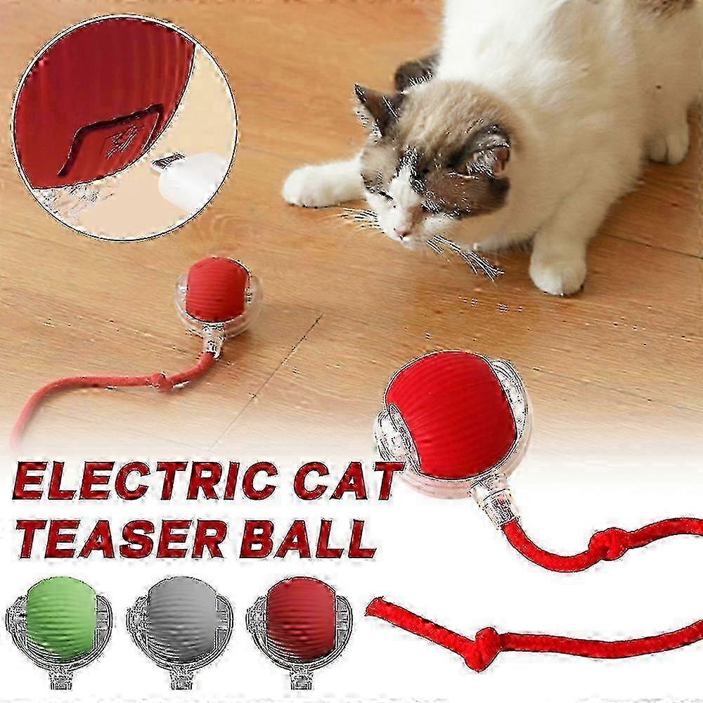 Smart Cat Ball Toys Automatic Rolling Ball Electric Cat Toy Self-Moving Interactive Cat Dog