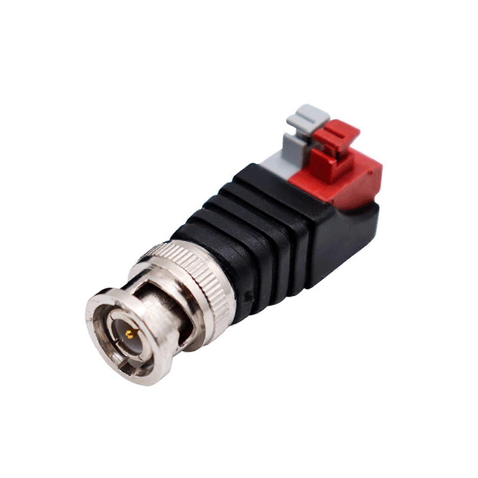 Video Baluns Adapter Spring Press Type Solderless Connector For Easy Cable Termination PressFit Connector