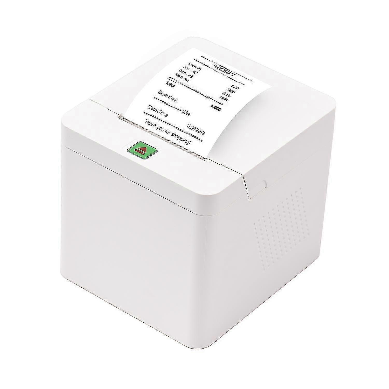 Portable Wireless 58mm Thermal Receipt Printer BT Connection Compatible with iOS Android