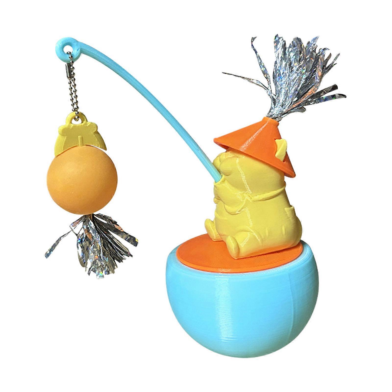 Engaging graceful Toy With Rolling-Many Design And Own Play Function For Indoor graceful Exercise Durable Plastic Pet Entertainment Ball Multicolor