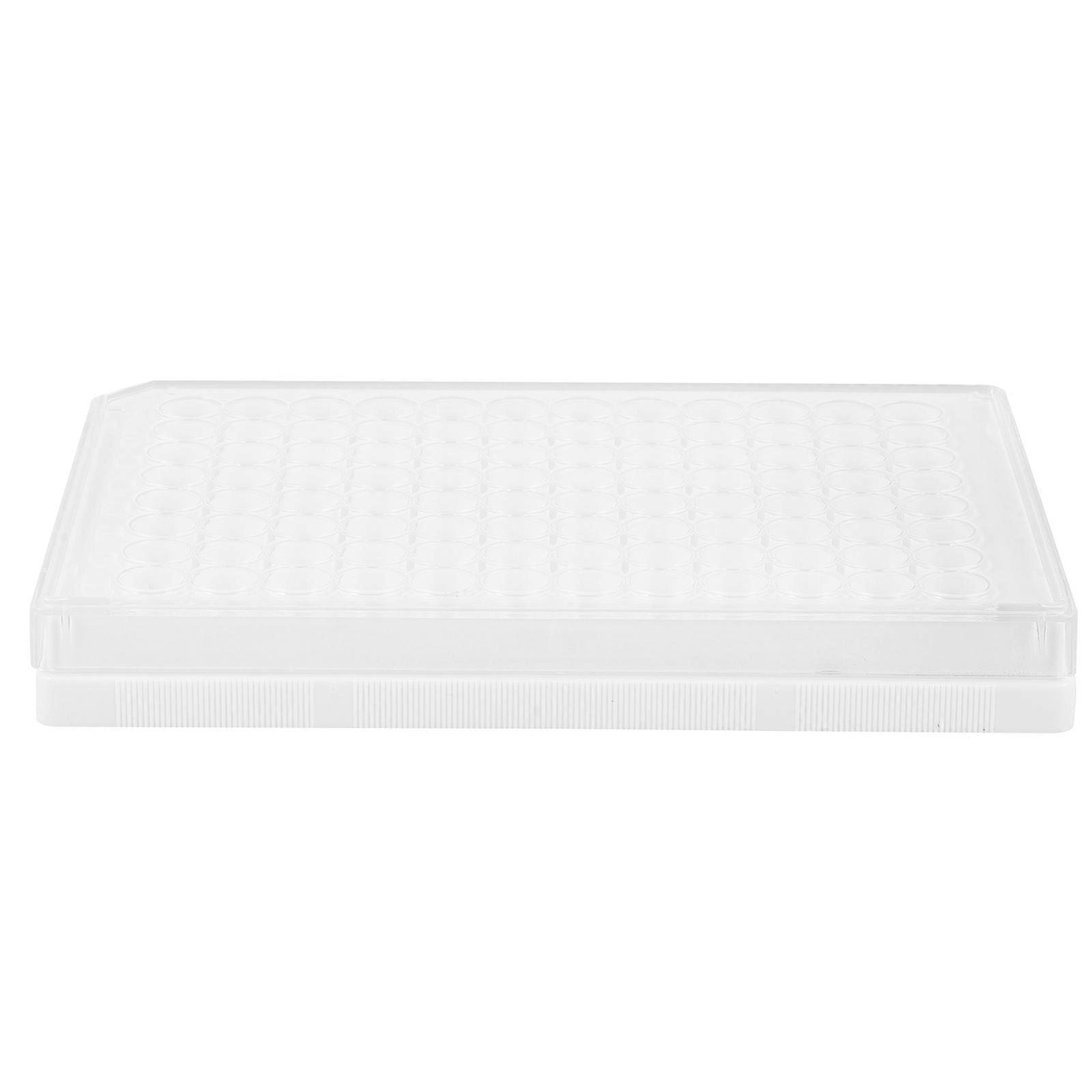 96 Hole Tissue Culture Plate for Lab Use with Transparent Plastic Material