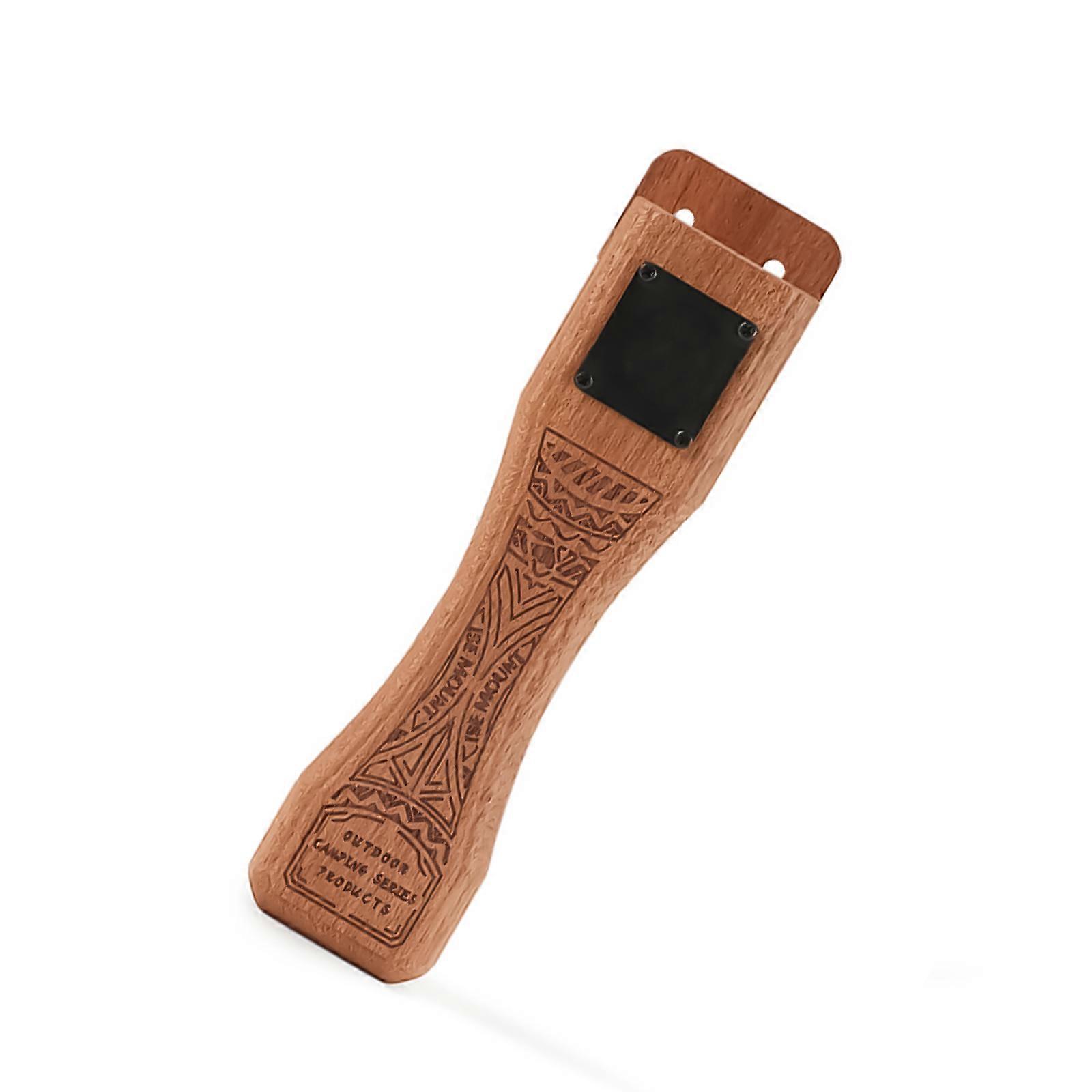 Ergonomic Outdoor Grills Handle High Temperatures Resistant Nonslip Pans Handle Suitable for Multiple Tray Size Multicolor