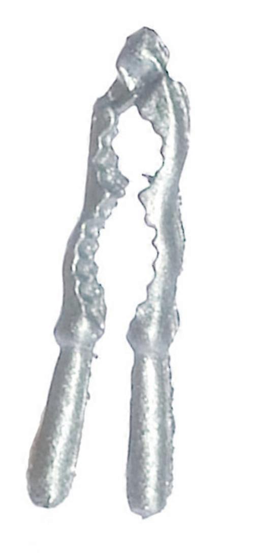 Dockor Hus Silver Nöt Cracker Miniatyr Kök Middag Jul Tillbehör 