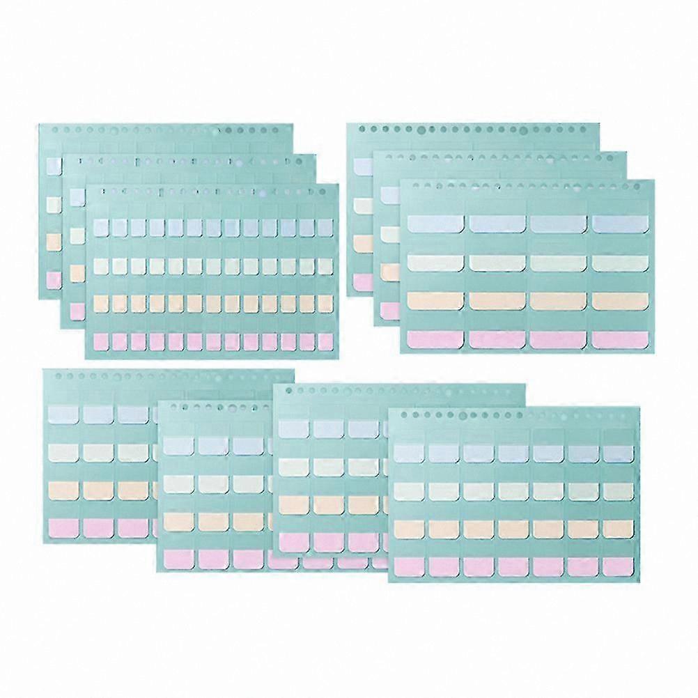 316pcs Multi-functional Sticky Book Tabs for Household Use