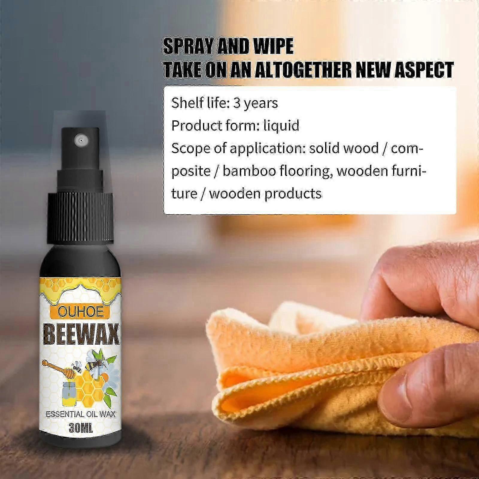 Ouhoe Möbler Bivax Spray Träpolering VaxGolv Matbord Renovering Spray