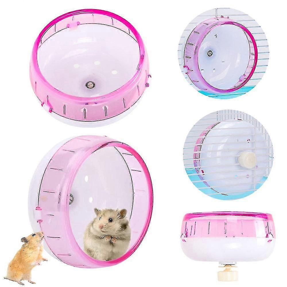 Super Silent Hamster Exercise Wheels Quiet Spinner Hamster Running Wheels With Adjustable Stand For Hamsters Gerbils Mice