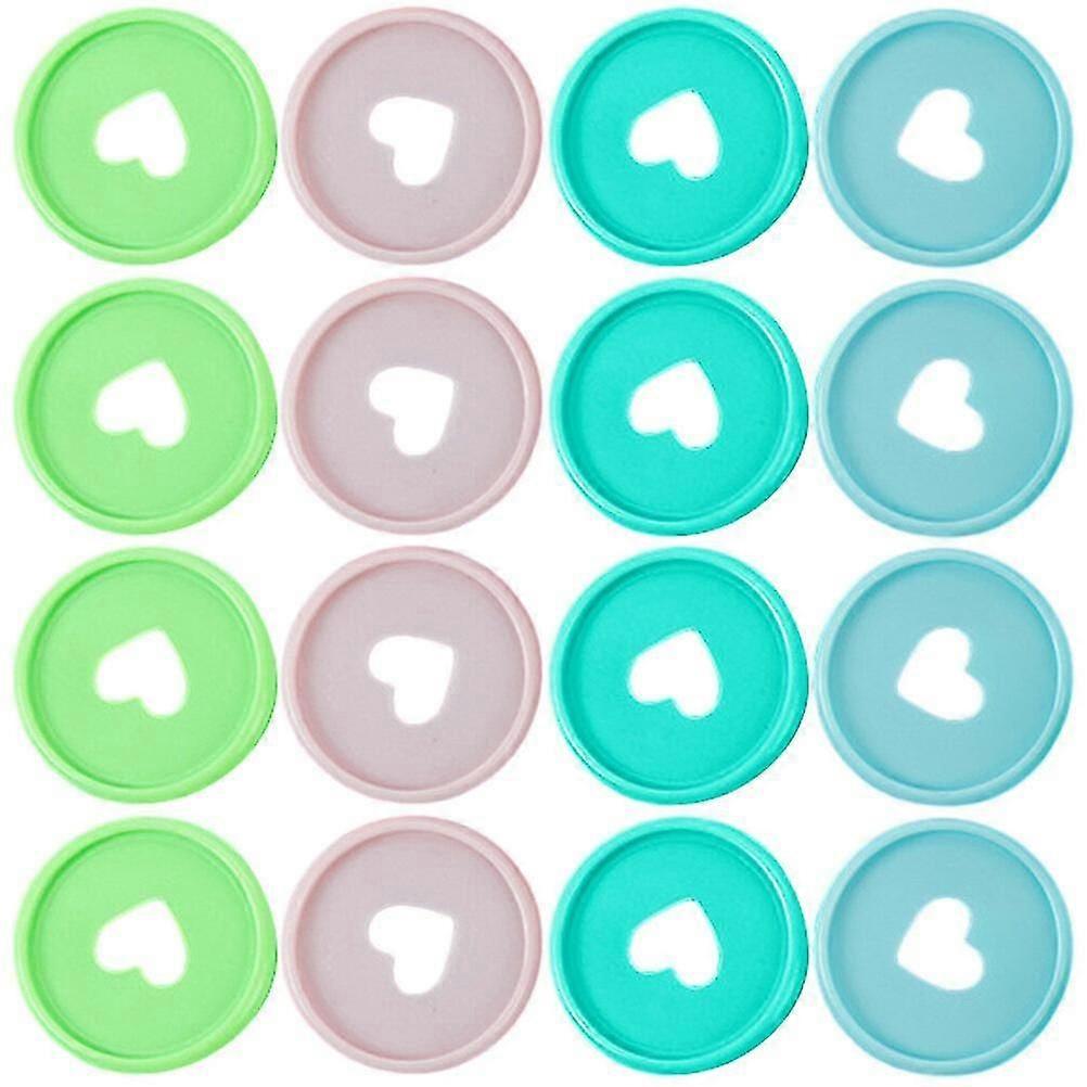 80pcs  Binder Discs Notebook Binding Discs Planners Binding Discs Loose-leaf Binder Discs JU