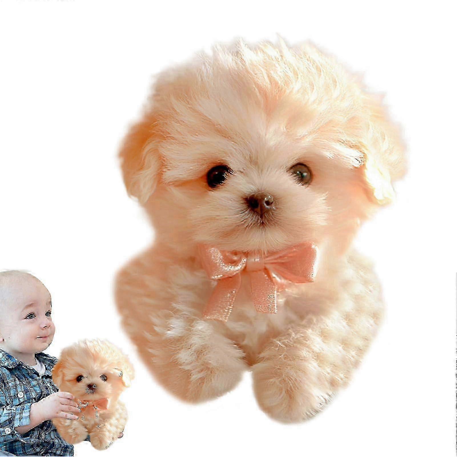 Cane cucciolo robot realistico, cane robot, cane robot come reale, cane robot animale domestico realistico