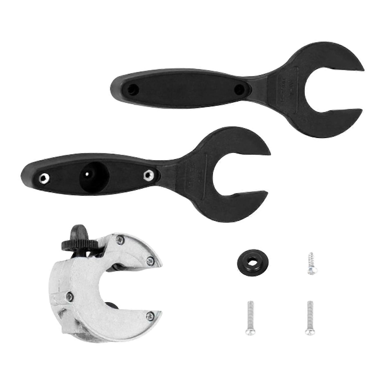 Efficient Tube Cutting Tool for Plumbing and Electrical Use Effortless Cutting Of Thin Walled Tubes with Safety Gloves Multicolor