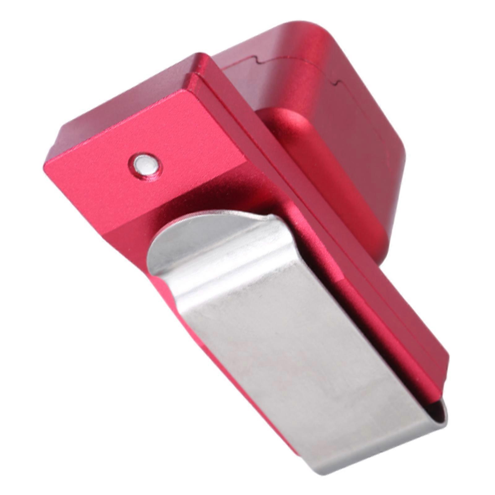 Billiard Cue Tip Tools Billiard Cue Tip Pricker Pool Snooker Chalk Holder Pool Cue Chalk Holder Billiard Chalk Holder  Red