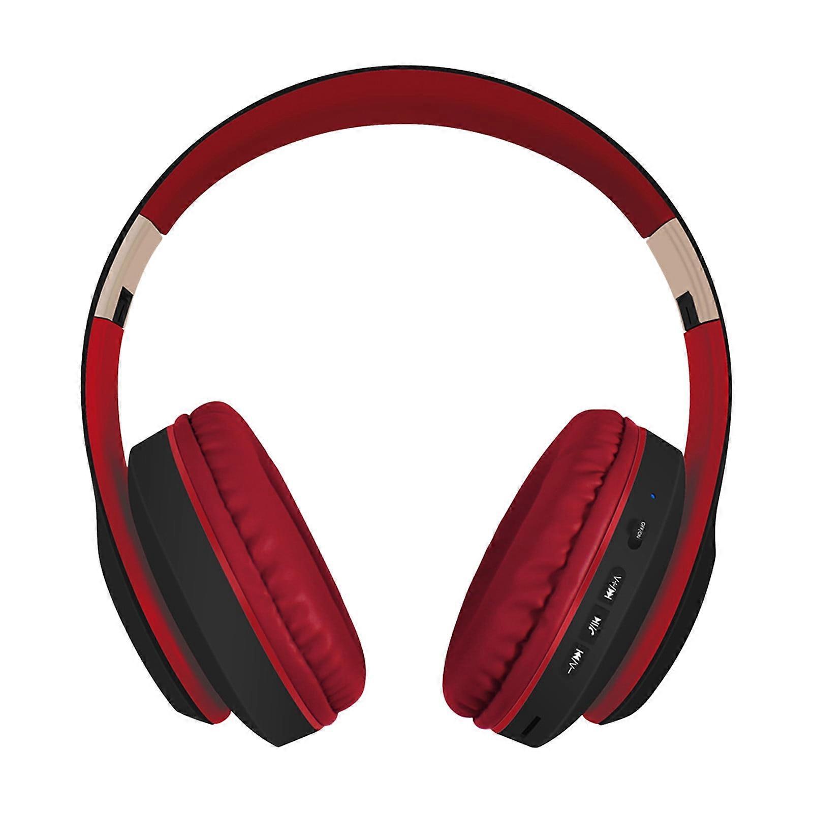 Headset Wireless Bluetooth Headset Metal Telescopic New Large Earmuff Bluetooth Headset