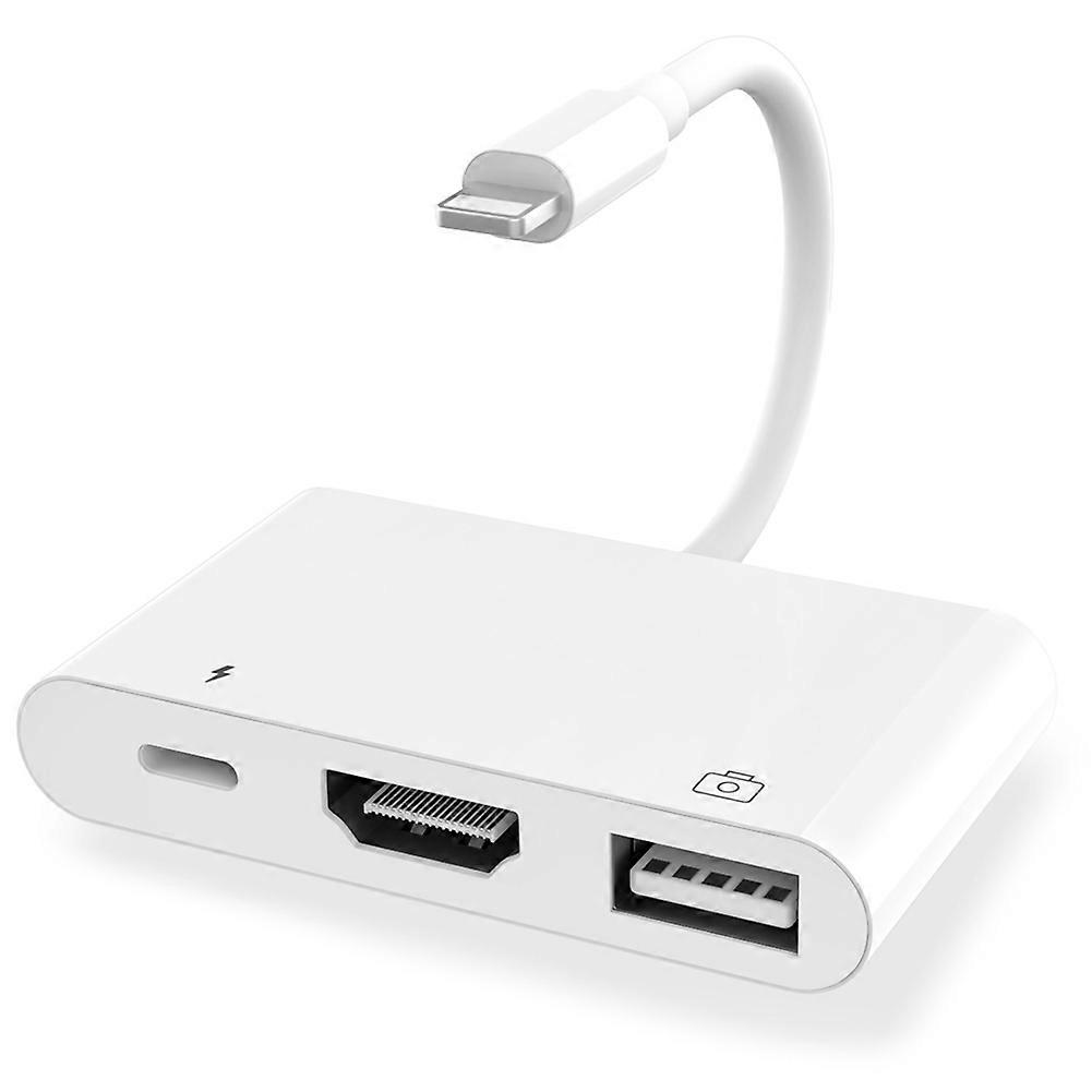 -Compatible OTG Adapter for , 1080P HD Adapter