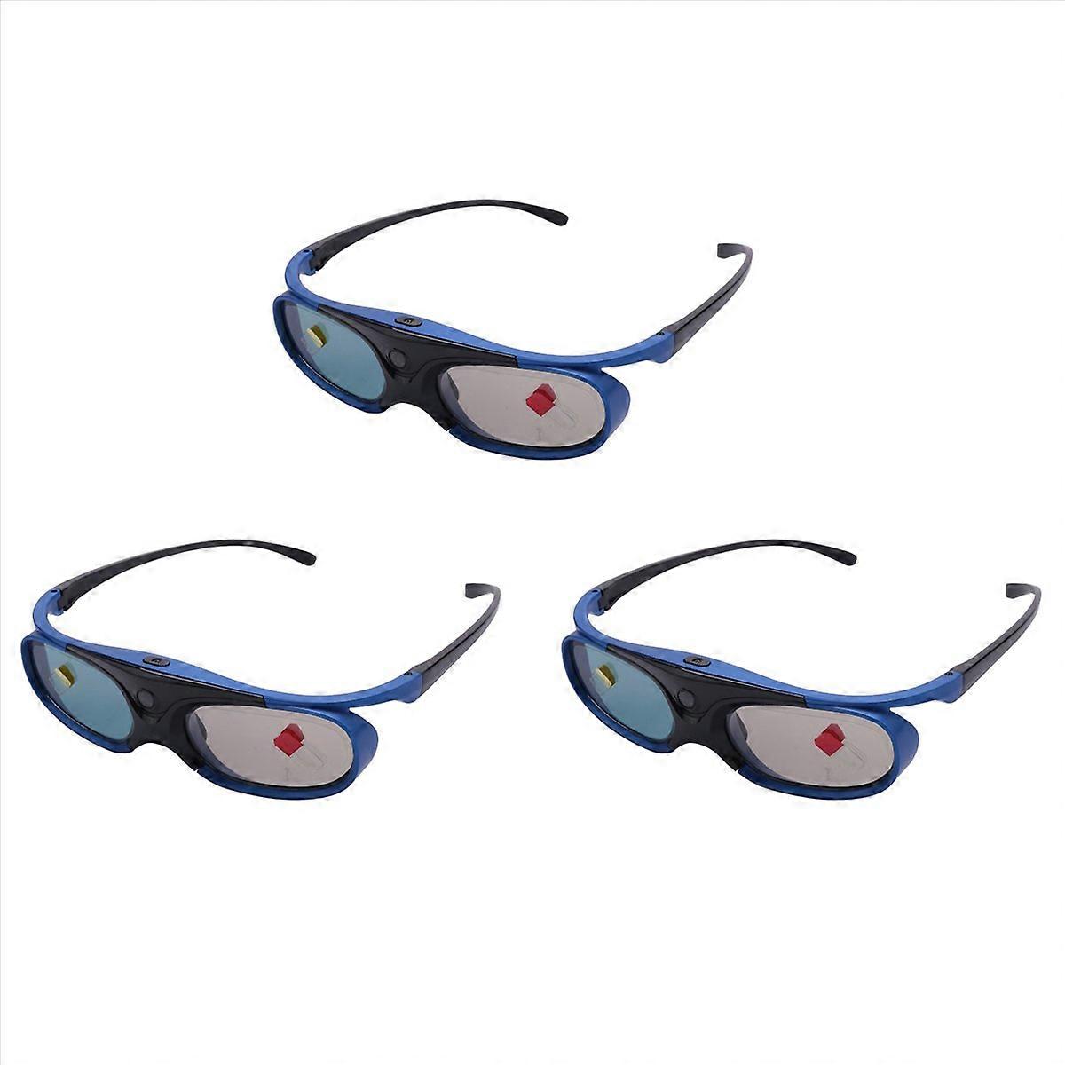 Rechargeable DLP Link 3D Glasses Active Shutter Eyewear for 