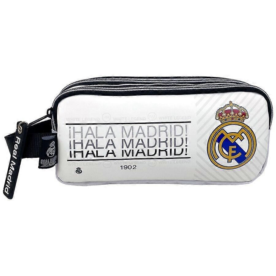 Real Madrid Etui met drie compartimenten voor schoolspullen