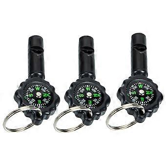 Survival Whistle Whistles with Lanyard 12Pcs for Outdoor Survival Activities