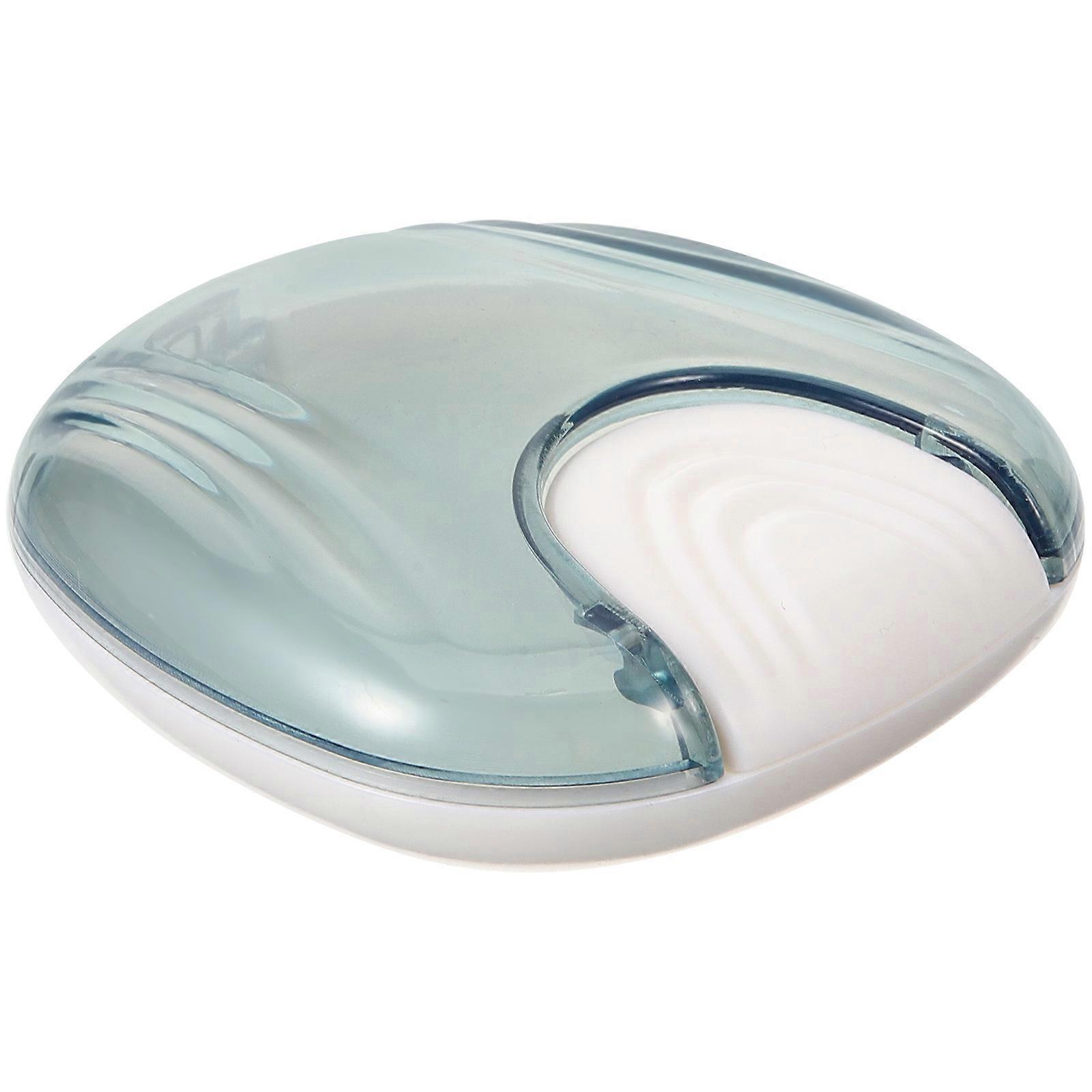 Travel Denture Case Portable Denture Container for Storage 3Pcs Grey