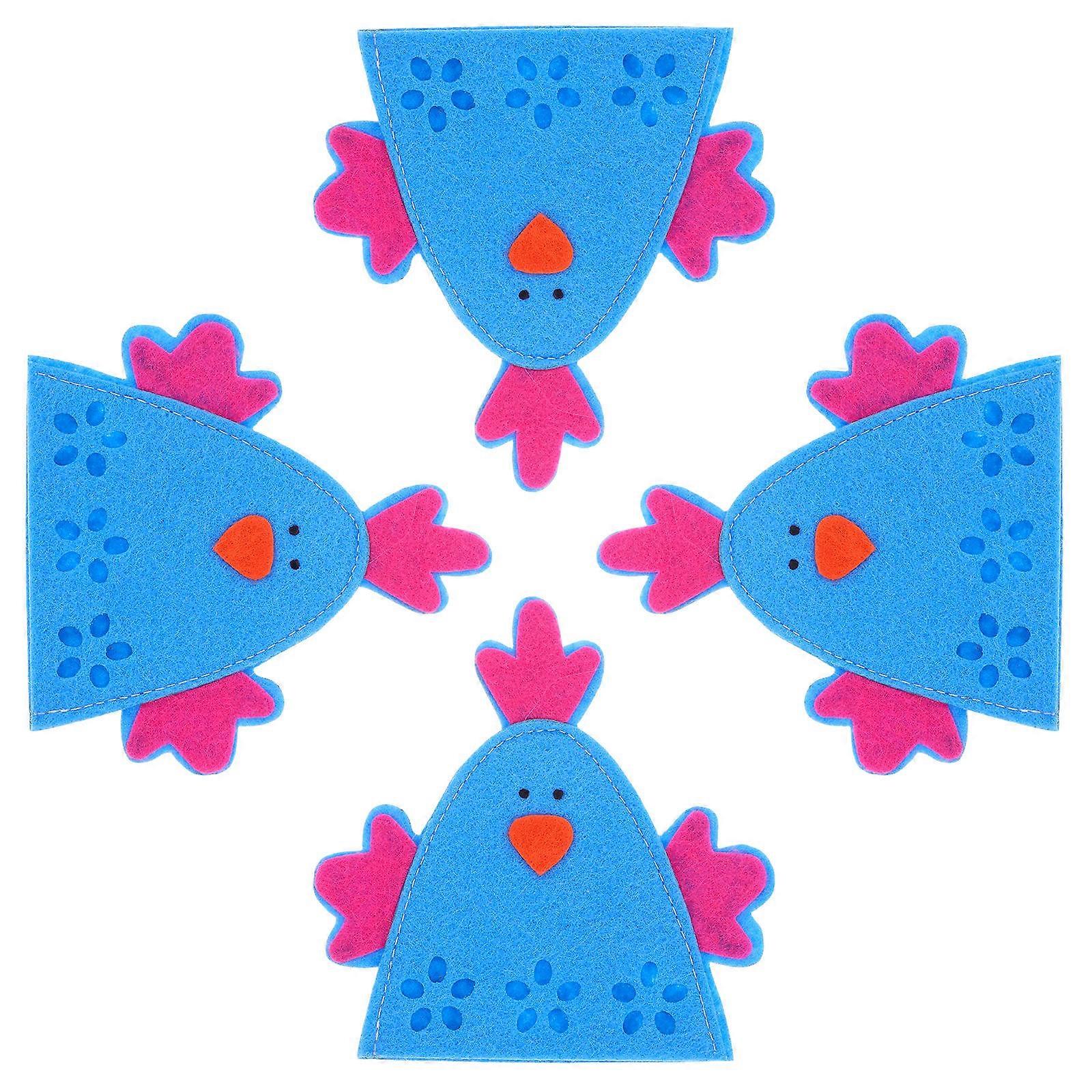 Easter Decoration Egg Protection For Party Hosts Simple And Stylish 4Pcs