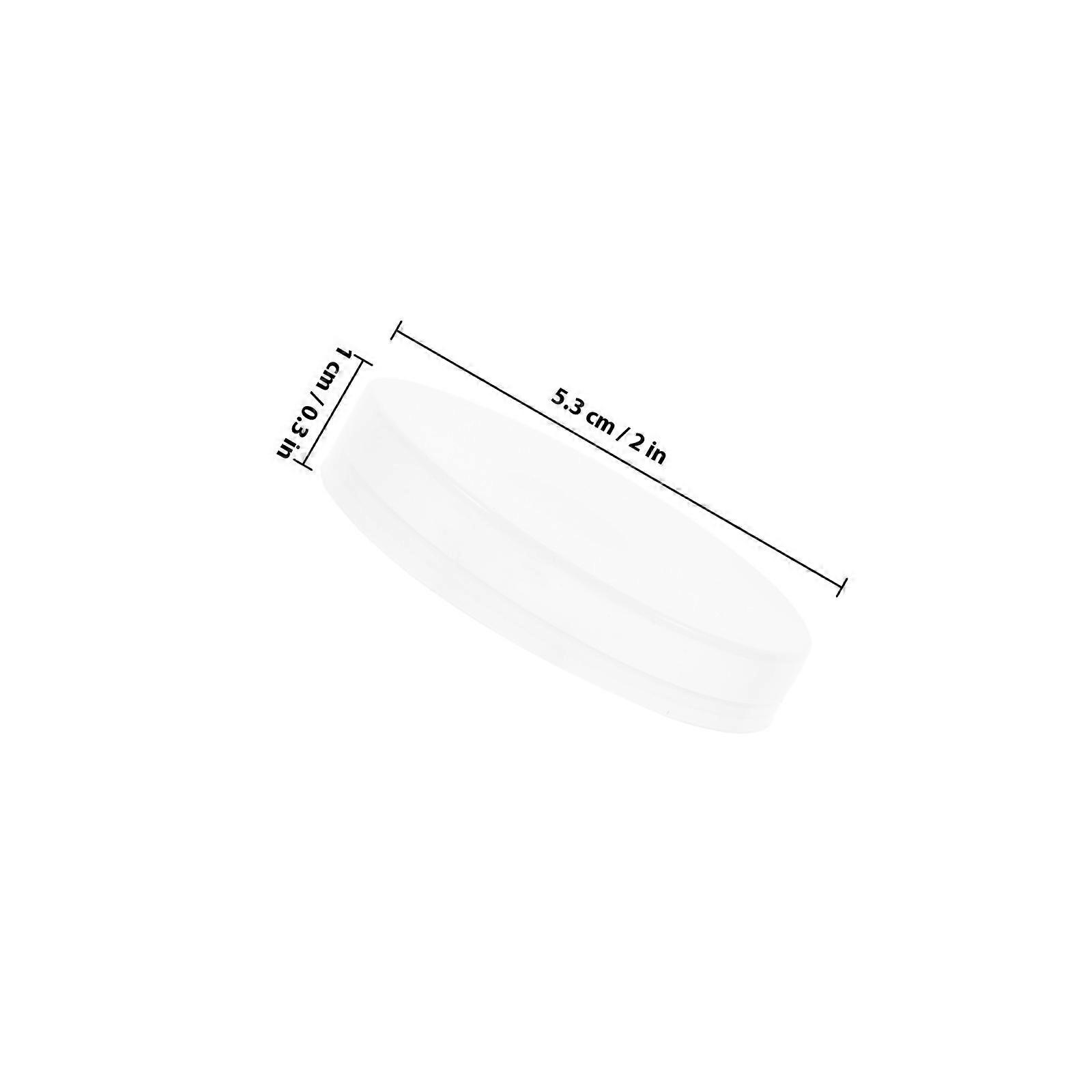 Milk Bottle Lids White Pe Replacement Caps for Protection 50Pcs