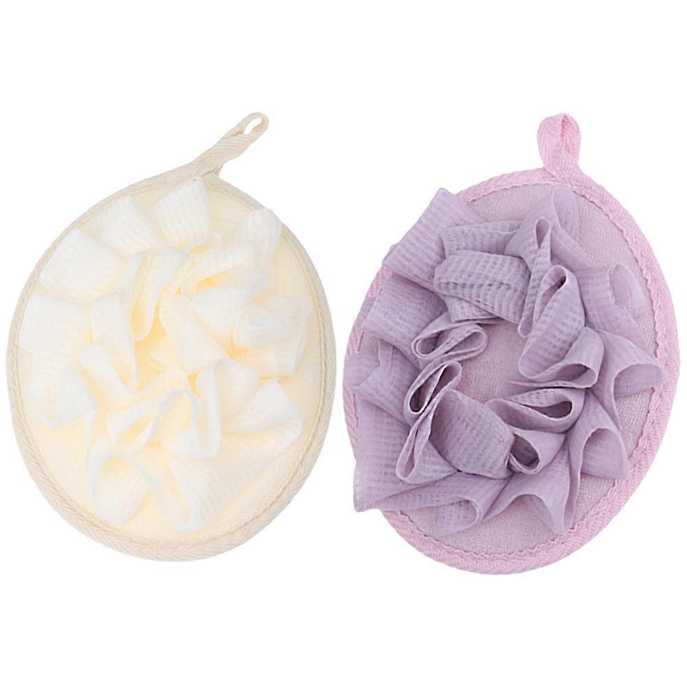 Bath Shower Loofah Exfoliating Scrubber for Bath Use 12Pcs Assorted Color