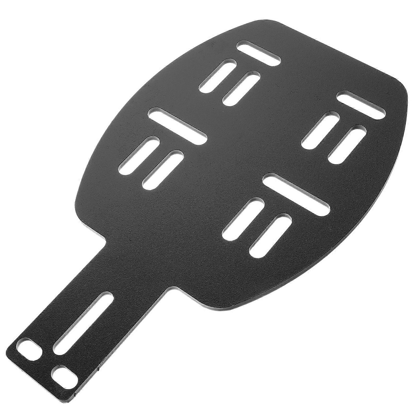 Motorcycle Rear Support Rack for Stable Luggage Mounting Black